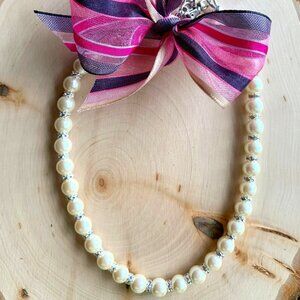 Charlee Pearls (13", 14") - Pet Necklace - Pet Accessories